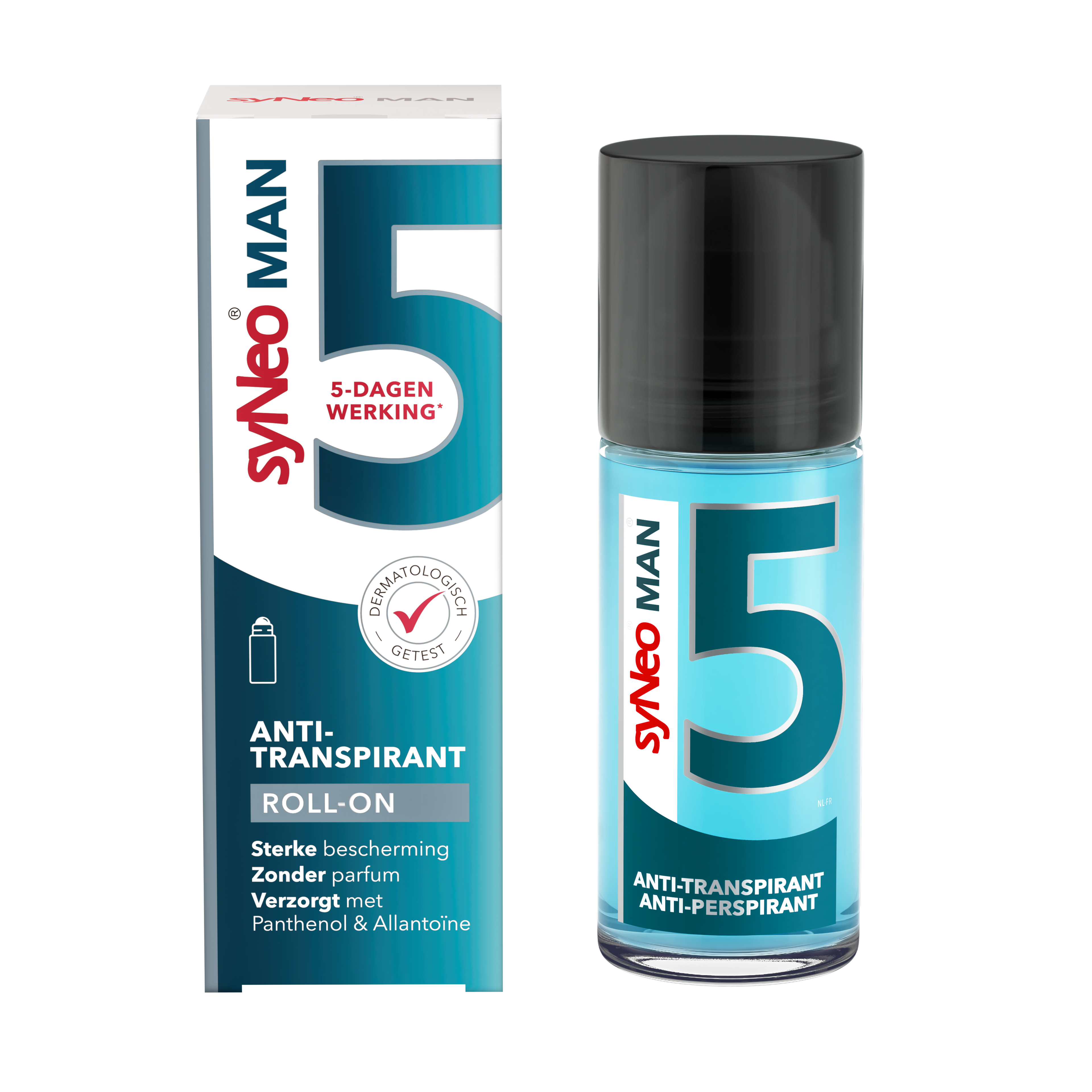 syNeo 5 MAN - Anti-transpirant Roller - 50 ml